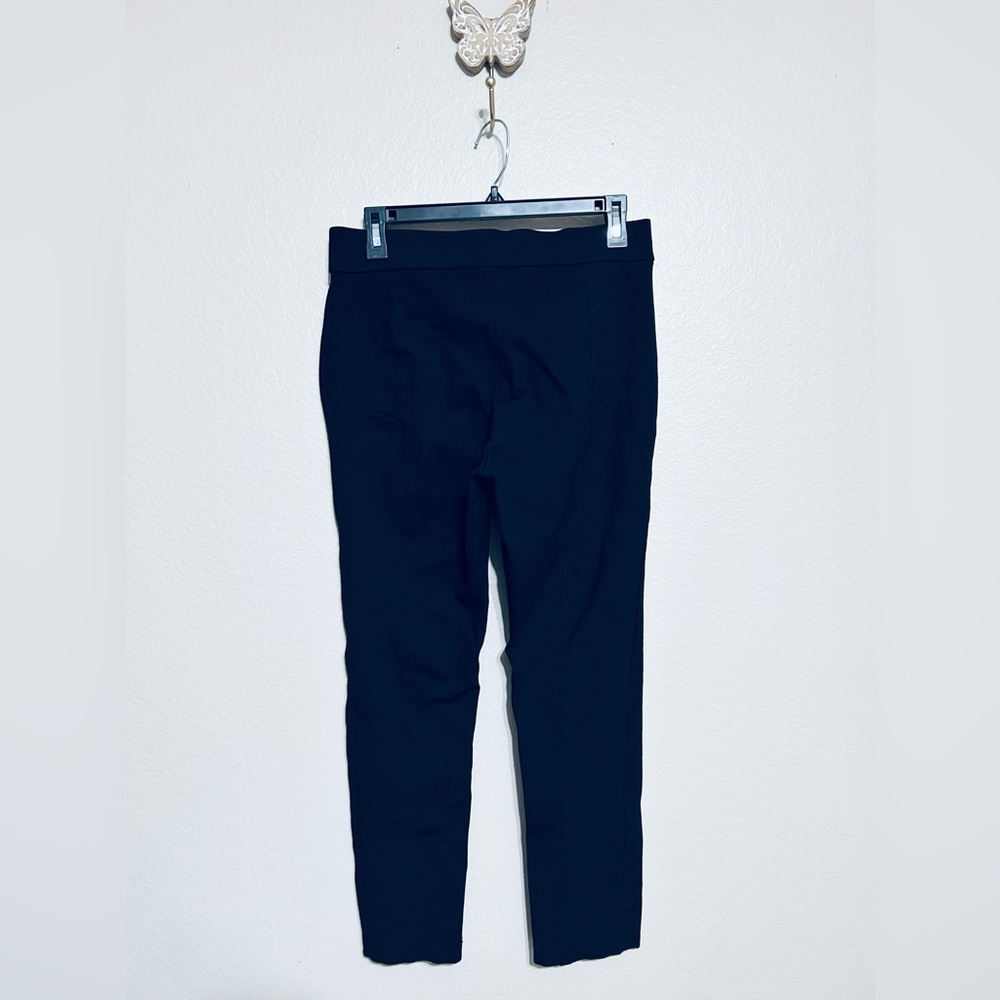 Anne Klein Black Tregging Skinny Pull‑On Pants – Size M – - Picture 3 of 12